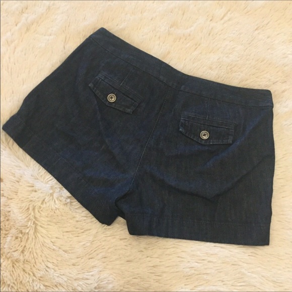 LOFT Chambray Dark Mid Rise Ann Taylor 235990 - 4P - Picture 2 of 3